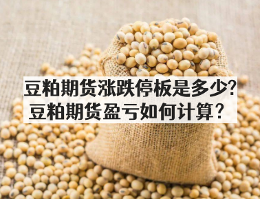 豆粕期货涨跌停板是多少?豆粕期货盈亏如何计算？