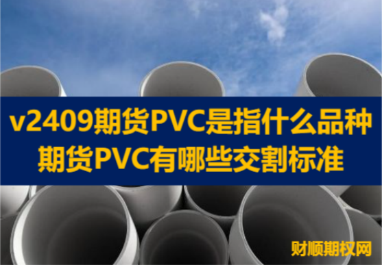 v2409期货PVC是指什么品种_期货PVC有哪些交割标准