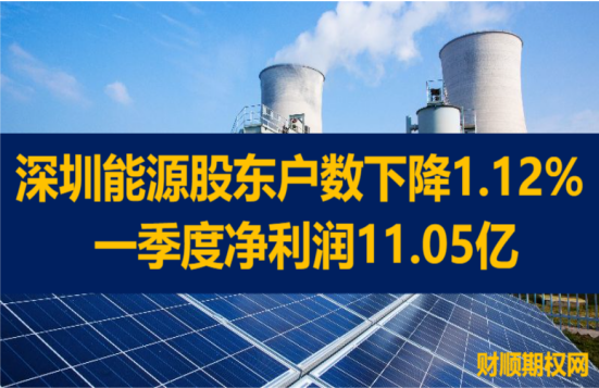深圳能源股东户数下降1.12% 一季度净利润11.05亿
