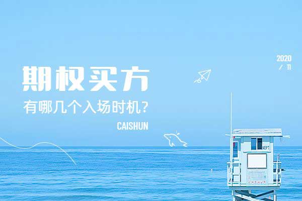 期权买方有哪几个入场时机？