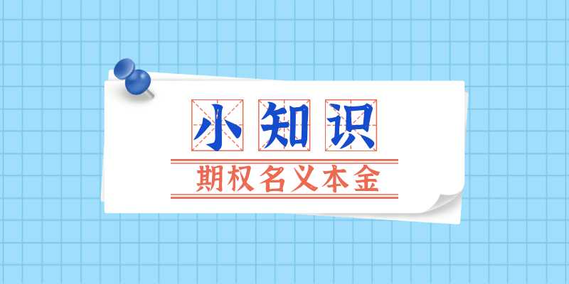期权名义本金指什么？